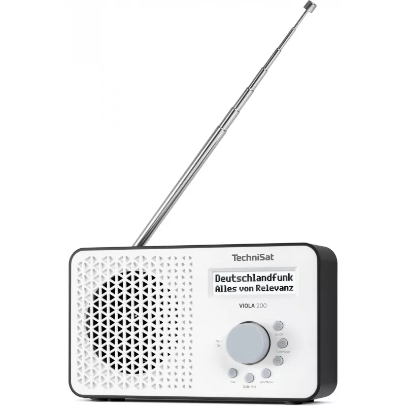 TV priedėlis TECHNISAT VIOLA 200 baltas/juodas HD DVB‑S2