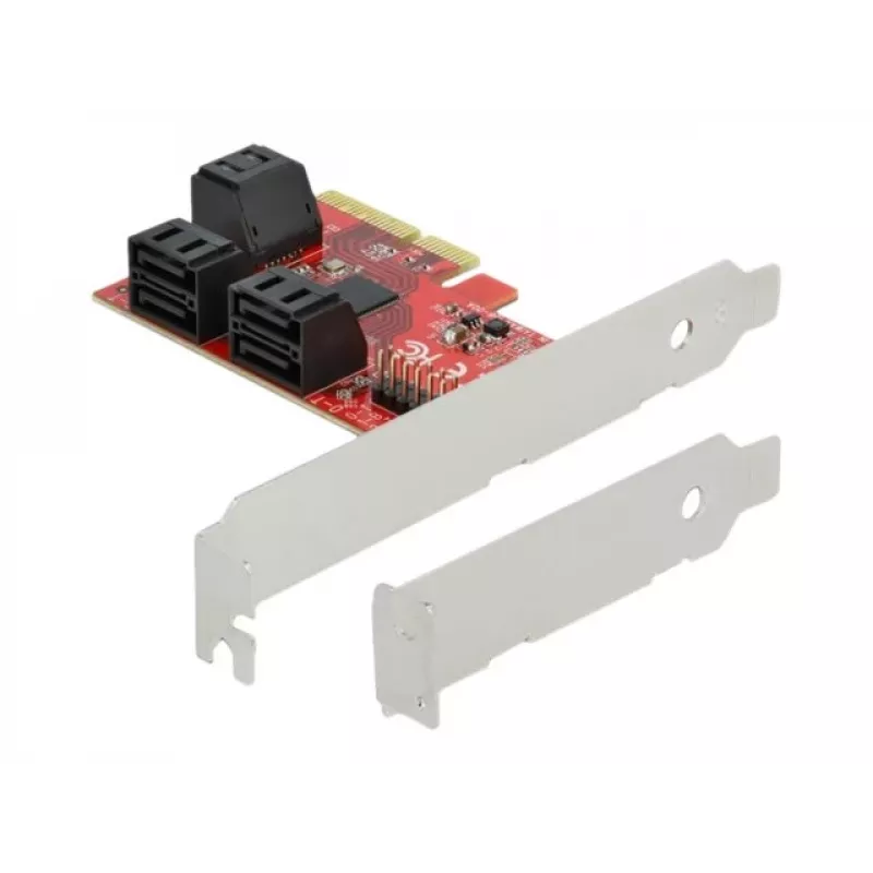 SATA PCI Express x4 kortelė DeLOCK 6 prievadų Low Profile