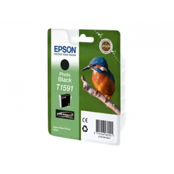 Kasetė EPSON Tinte Photo Black T1591 1 x 17 ml Ultrachrome Hi-Gloss2