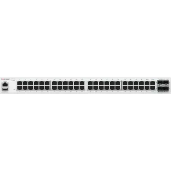 Fortinet FS-148F tinklo jungiklis L2 Gigabit Ethernet (10/100/1000) 1U baltas (FS-148F)