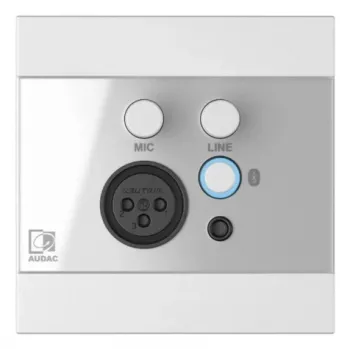 AUDAC WP225/W garso keitiklis, plieninis, baltas