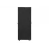 LANBERG 19 37U 800x1000 laisvai pastatoma spinta su perforuotomis durimis ir LCD ekranu (plokščia pakuotė) juoda