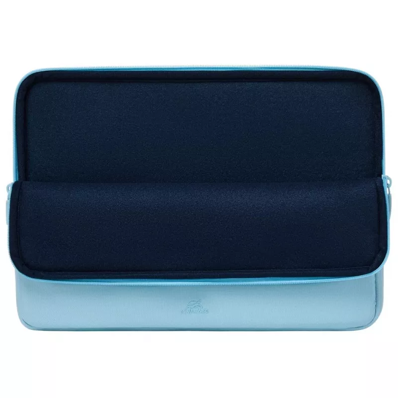 Nešiojamojo kompiuterio dėklas Rivacase Riva Szuzuka 14 colių Pastel Blue – minkštas neopreninis dėklas 14 colių nešiojamiesiems