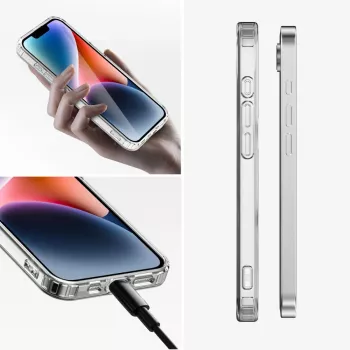 4smarts Premium - 360° apsaugos rinkinys - telefono užpakalinis dangtelis - suderinamas su MagSafe - termoplastinis poliuretanas (TPU)