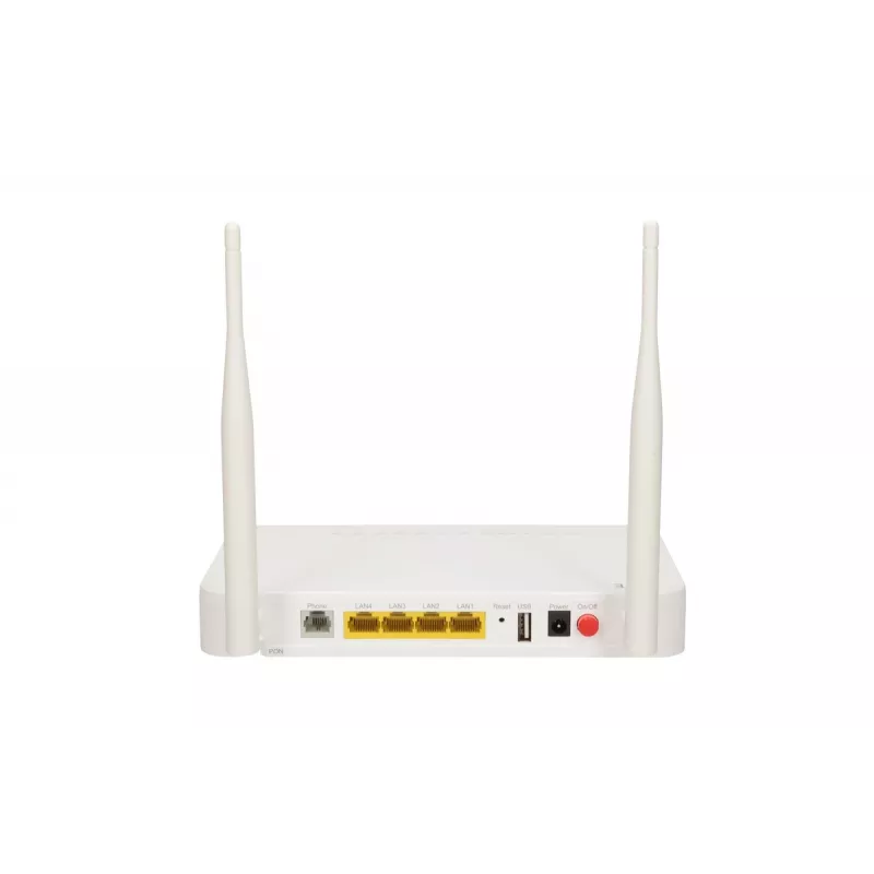 ONT ZTE ZXHN F670L, WiFi, 1x GPON, 4x RJ45 1000 Mb/s, 1x RJ11, 1x USB