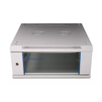 Extralink sieninis stovo korpusas 4U 600x600 pilkas