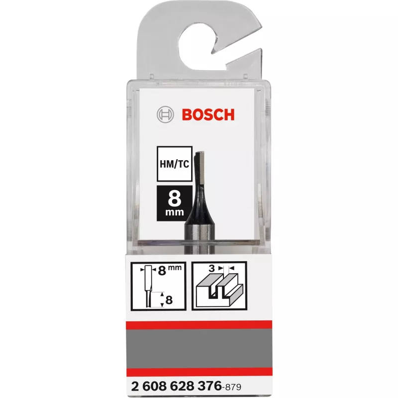 Bosch 2 608 628 376 frezavimo antgalis tiesinis 1 vnt.