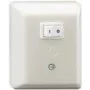 Rutenbeck SAR Ap – didelės srovės relės jungiklis – 1 svirtinis jungiklis – 8 A – AC 230 V – perlų baltumo, RAL 1013 (50010102)