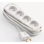 Microconnect GRUELU4H015 ilginimo laidas 1,5 m 4 lizdai Baltas