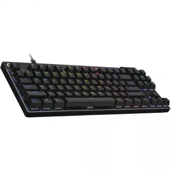 Logitech G PRO X RAPID - Tastatur - TKL - Hintergrundbeleuchtung - USB - QWERTZ - Deutsch - Tastenschalter: Linear - Schwarz (920-013228)