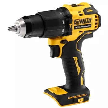 Belaidis gręžtuvas DeWALT DCD709N-XJ, bešepetėlis 18V, 2 greičiai, 1650 RPM, 65 N·m, greitai užveržiamas griebtuvas 1,5–13 mm, 1,2 kg