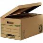 Fellowes 4472205 Dėžė dokumentams, juoda/ruda, stačiakampė, popierinė