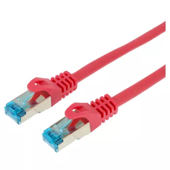 LOGON TCR55SS100M tinklo kabelis rausvas 10 m Cat5e F/UTP (FTP) (TCR55SS100M)