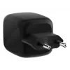 Greičiasis AC sieninis įkroviklis Belkin WCH020kqBK, 2× USB-C, universali suderinamumas, apsauga nuo perkrovų, juodas