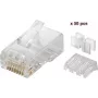 Microconnect KON505-50 RJ45 kištukas permatomas 50 vnt.