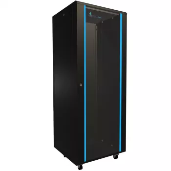 Stovimas serverio stovas Extralink 32U 600x600 Juodas