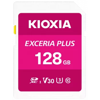 „Kioxia Exceria Plus“ 128 GB SDXC UHS-I atminties kortelė