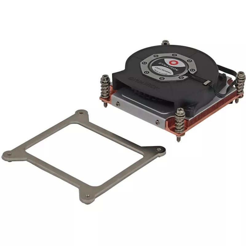 Inter-tech 88885583 Server Black – procesoriaus aušintuvas juodos spalvos
