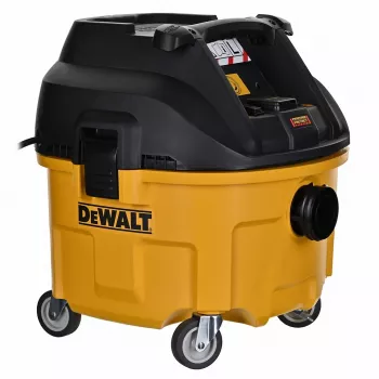 DeWALT DWV901L dulkių siurblys Juodas, Geltonas 30 L 1400 W