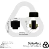 Thermal Grizzly DeltaMate ST16 vandens aušinimo jungtis, juoda