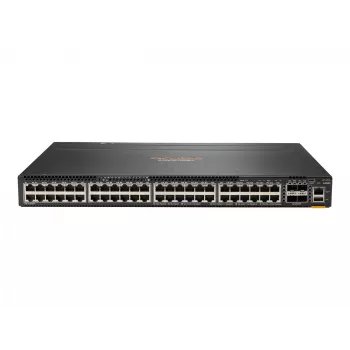HPE Aruba 6300M jungiklis – L3 valdomas, 48x Gigabit (1 PoE+) + 4x 1/10/25/50 Gb SFP56 (aukštupio/stekavimo) prievadai