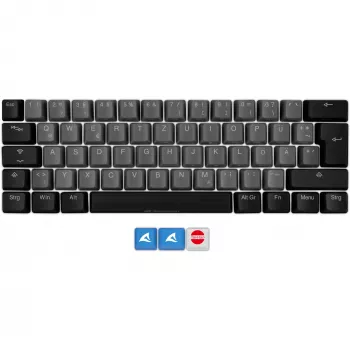 Rinkinys klaviatūros dangtelių Sharkoon SKILLER SAC20 S4