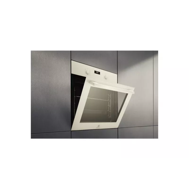 Įmontuojama elektrinė orkaitė Electrolux EOF5F50BV, 65 L, katalitinė valymo sistema, 8 programos, balta
