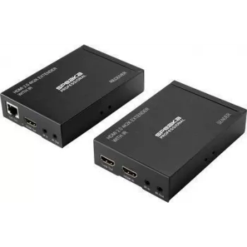 SpeaKa Professional SP-HDE-300 HDMI® prailgintuvas per tinklo kabelį RJ45 60 m (SP-9393012)