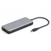 USB-C stotelė Digitus DA-70915 8 prievadų 100W Power Delivery