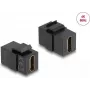 DeLOCK Keystone modulis HDMI lizdas – HDMI lizdas, juodas, 87875