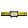 Nitecore UT27 MCT juodas, geltonas galvos žibintuvėlis LED
