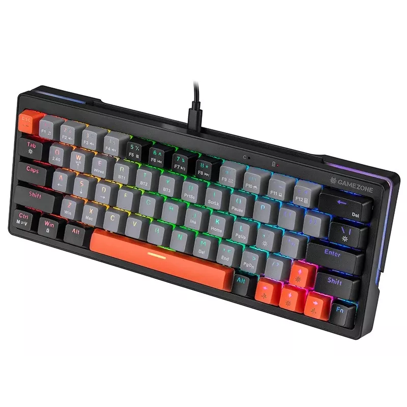Mechaninė klaviatūra Tracer GAMEZONE EVO1 HOT SWAP 63 (Pilka) TRAKLA47297