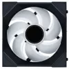 Lian Li UNI FAN SL-INF Wireless ARGB PWM 140 mm korpuso ventiliatorius, juodas