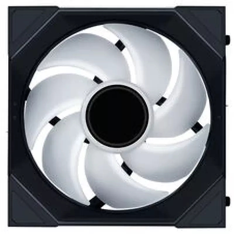 Lian Li UNI FAN SL-INF Wireless ARGB PWM 140 mm korpuso ventiliatorius, juodas