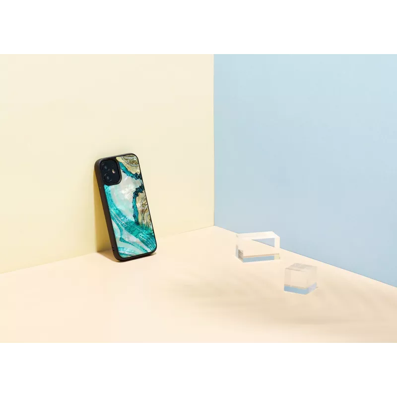 Apsauginis dėklas iKins, skirtas Apple iPhone 12 mini — aqua agate