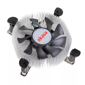 Akasa AK-CCE-7106HP procesoriaus aušintuvas, juodas, sidabrinis