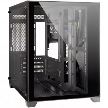 Kompiuterio korpusas Inter-Tech C-501 Aspect Midi Tower juodas