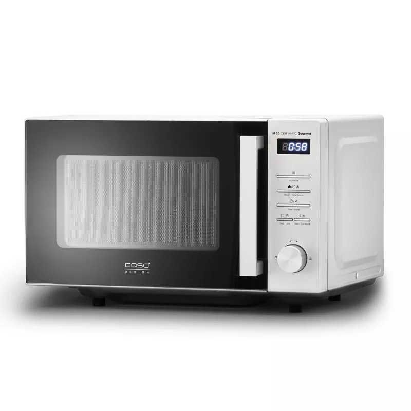 Mikrobangų krosnelė Caso Ceramic Gourmet M 20 — 700 W, 20 L, keraminis vidus
