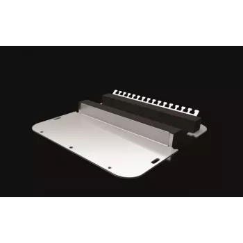 Gland plokštė Rittal 1182.080 Nerūdijantis plienas 301x221 mm