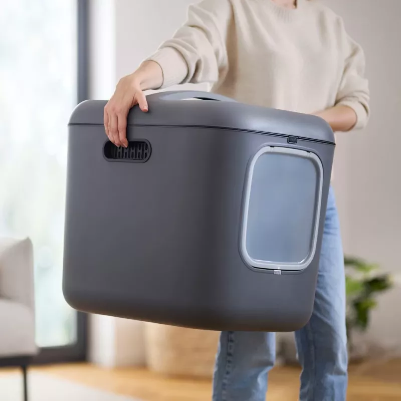 ROTHO White XL anthracite – katės kraiko dėžė