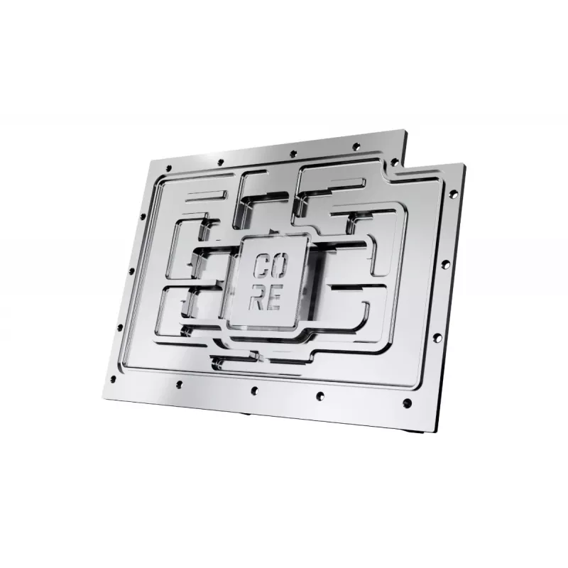 Vandens aušintuvas Alphacool 10268 Akrilinis Aliuminis Chromas Varis Nylonas Juodas 160,8 mm