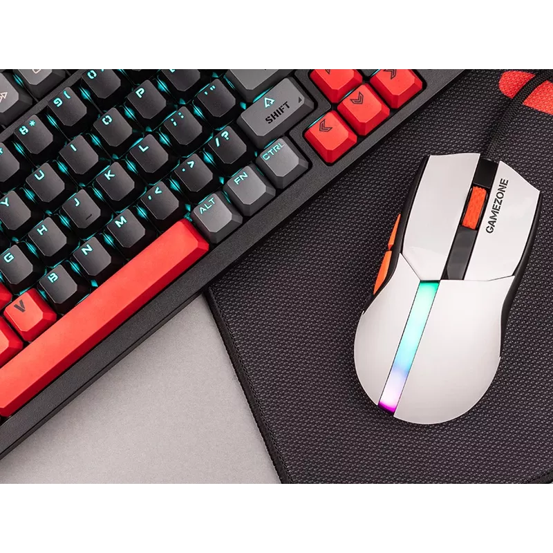 Pelė Tracer 47417 Gamezone Cool White RGB USB