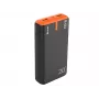 Nešiojamas įkroviklis TRACER EnerGen 20000 mAh, Power Delivery 20W, USB-C įėjimas, 2×USB-A išėjimai, 3 įrenginių palaikymas, oranžinė