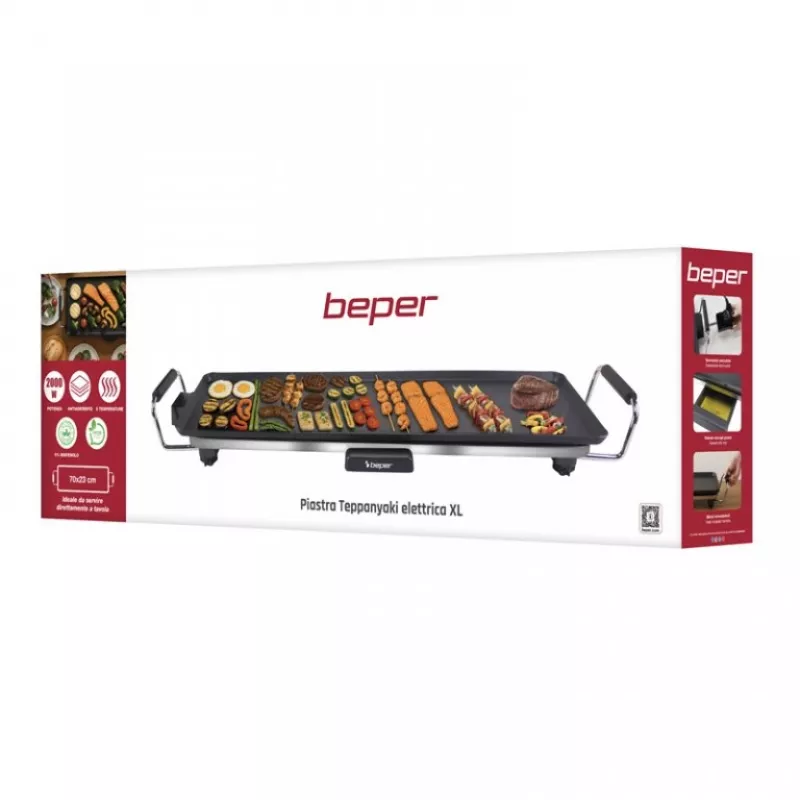Beper P101BBQ070 elektrinis grilis su didele kepimo zona