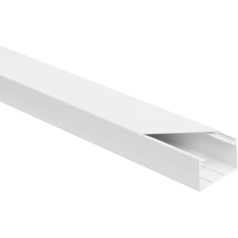 Montažinis profilis OEM 3703Z baltas LS 60x40 mm 2 m – pakuotė po 8 vnt.