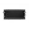 Sieninis 19 colių stovo korpusas LANBERG 4U 600x450 mm juodas su metalinėmis durelėmis