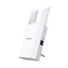 Tinklo stiprintuvas TENDA T10 2.4 GHz Wi‑Fi 4, 300 Mbps, 2 išorinės antenos, 1x RJ-45, baltas