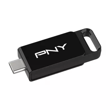 PNY Elite, 64 GB, USB Type-C, 3.2 Gen 1 (3.1 Gen 1), 120 MB/s, Juoda