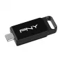 PNY Elite, 64 GB, USB Type-C, 3.2 Gen 1 (3.1 Gen 1), 120 MB/s, Juoda