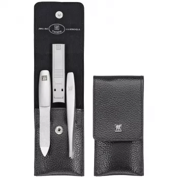 Manikiūro ir pedikiūro dovanų rinkinys ZWILLING 97119-004-0 Juodas nerūdijantis plienas 4 vnt.